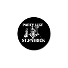  St  Patricks Day  Golf Ball Marker (4 Pack) by Valentinaart