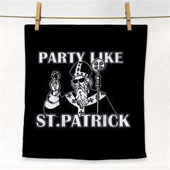  St  Patricks Day  Face Towel by Valentinaart