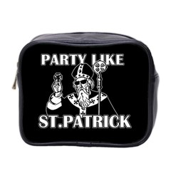  St  Patricks Day  Mini Toiletries Bag 2-side by Valentinaart