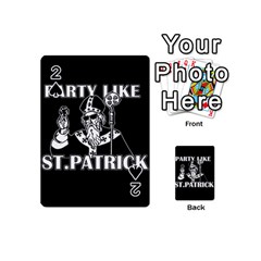  St  Patricks Day  Playing Cards 54 (mini)  by Valentinaart