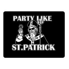  St  Patricks Day  Double Sided Fleece Blanket (small)  by Valentinaart