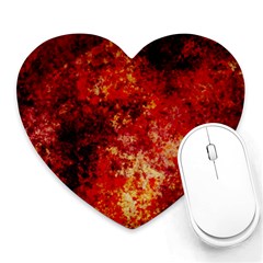 Background Art Abstract Watercolor Heart Mousepads by Nexatart