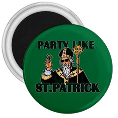  St  Patricks Day  3  Magnets by Valentinaart