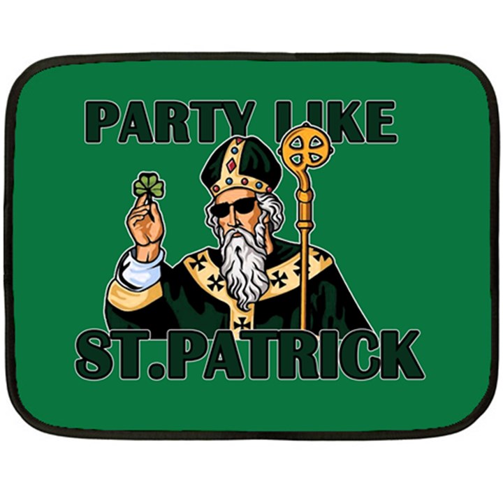  St. Patricks day  Fleece Blanket (Mini)