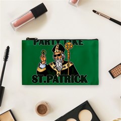  St  Patricks Day  Cosmetic Bag (small)  by Valentinaart