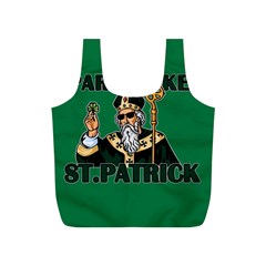  St  Patricks Day  Full Print Recycle Bags (s)  by Valentinaart