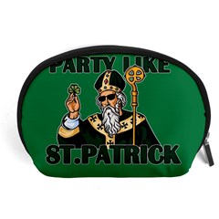  St  Patricks Day  Accessory Pouches (large)  by Valentinaart