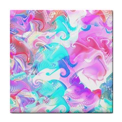 Background Art Abstract Watercolor Pattern Tile Coasters by Nexatart