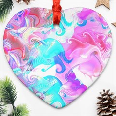 Background Art Abstract Watercolor Pattern Ornament (heart) by Nexatart