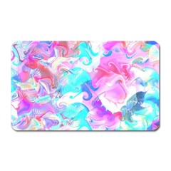 Background Art Abstract Watercolor Pattern Magnet (rectangular) by Nexatart