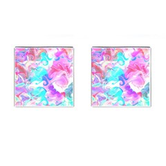 Background Art Abstract Watercolor Pattern Cufflinks (square) by Nexatart