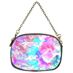 Background Art Abstract Watercolor Pattern Chain Purses (one Side)  by Nexatart