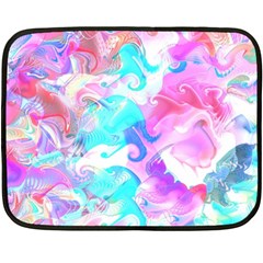 Background Art Abstract Watercolor Pattern Double Sided Fleece Blanket (mini)  by Nexatart