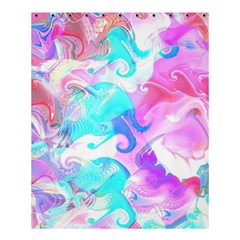 Background Art Abstract Watercolor Pattern Shower Curtain 60  X 72  (medium) 