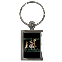  St  Patricks Day  Key Chains (rectangle)  by Valentinaart