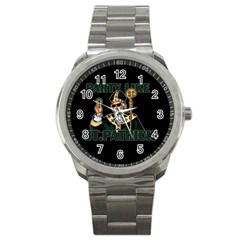  St  Patricks Day  Sport Metal Watch by Valentinaart