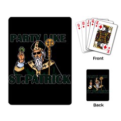  St  Patricks Day  Playing Card by Valentinaart