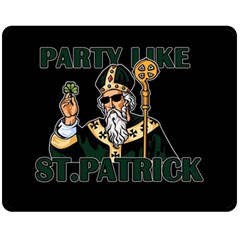  St  Patricks Day  Fleece Blanket (medium)  by Valentinaart