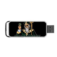  St  Patricks Day  Portable Usb Flash (two Sides) by Valentinaart