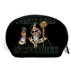  St  Patricks Day  Accessory Pouches (large)  by Valentinaart