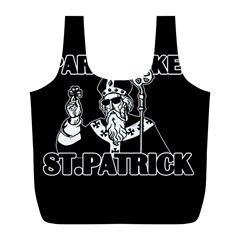  St  Patricks Day  Full Print Recycle Bags (l)  by Valentinaart