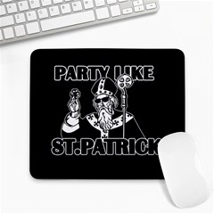  St  Patricks Day  Large Mousepads by Valentinaart