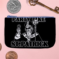  St  Patricks Day  Large Coin Purse by Valentinaart