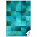 Background Squares Blue Green Canvas 24  x 36  23.35 x34.74  Canvas - 1