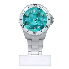 Background Squares Blue Green Plastic Nurses Watch by Nexatart