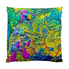 Background Art Abstract Watercolor Standard Cushion Case (two Sides) by Nexatart