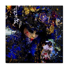 Mask Carnaval Woman Art Abstract Tile Coasters by Nexatart