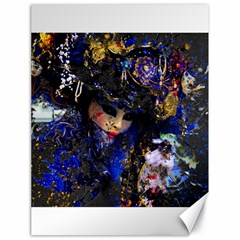 Mask Carnaval Woman Art Abstract Canvas 18  X 24   by Nexatart