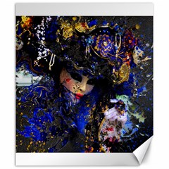 Mask Carnaval Woman Art Abstract Canvas 20  X 24   by Nexatart