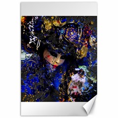 Mask Carnaval Woman Art Abstract Canvas 24  X 36  by Nexatart