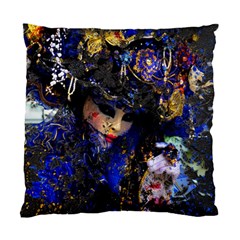 Mask Carnaval Woman Art Abstract Standard Cushion Case (two Sides) by Nexatart