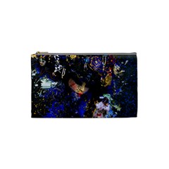 Mask Carnaval Woman Art Abstract Cosmetic Bag (small)  by Nexatart