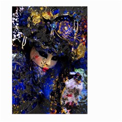 Mask Carnaval Woman Art Abstract Large Garden Flag (two Sides) by Nexatart