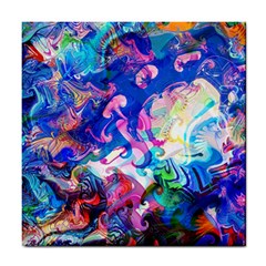 Background Art Abstract Watercolor Tile Coasters by Nexatart