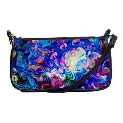 Background Art Abstract Watercolor Shoulder Clutch Bags