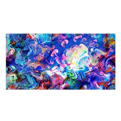 Background Art Abstract Watercolor Satin Shawl by Nexatart