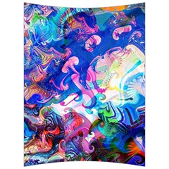 Background Art Abstract Watercolor Back Support Cushion by Nexatart