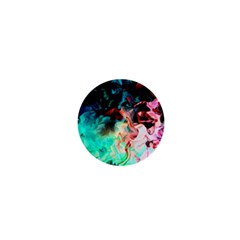 Background Art Abstract Watercolor 1  Mini Buttons by Nexatart