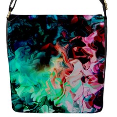 Background Art Abstract Watercolor Flap Messenger Bag (s) by Nexatart