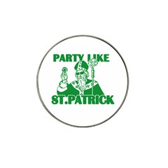  St  Patricks Day  Hat Clip Ball Marker by Valentinaart