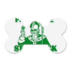  St  Patricks Day  Dog Tag Bone (one Side) by Valentinaart