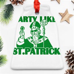  St  Patricks Day  Bell Ornament (two Sides) by Valentinaart