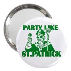  St  Patricks Day  3  Handbag Mirrors by Valentinaart