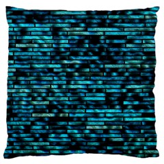 Wall Metal Steel Reflexions Large Cushion Case (two Sides) by Nexatart