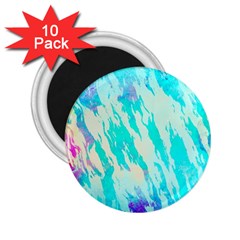 Blue Background Art Abstract Watercolor 2 25  Magnets (10 Pack)  by Nexatart