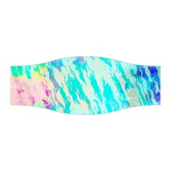 Blue Background Art Abstract Watercolor Stretchable Headband